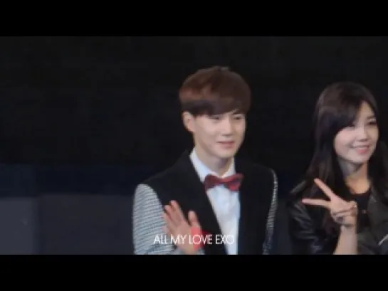 [FANCAM] 131211 Suho  @ "Saving Santa" VIP Premiere