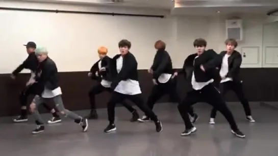 BTS - RUN (Mirrored Dance Practice)