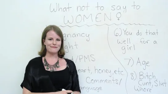 8 things NOT to say to women