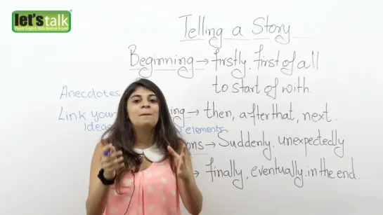 How to tell a story (Past Events) in English