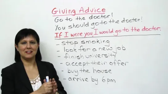 Polite English - How to give advice