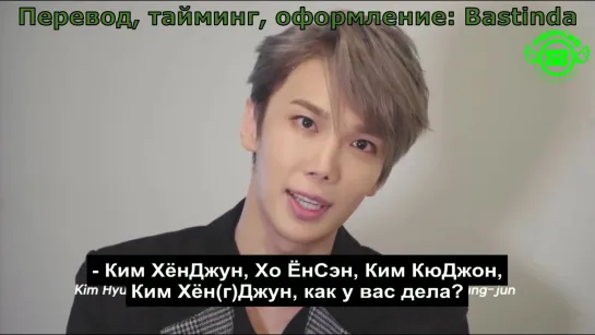 [рус. саб] Park Jung Min - Interview. Sming 26.02.2019