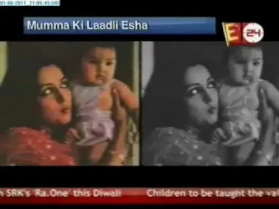 Fat Esha Deol as a Child