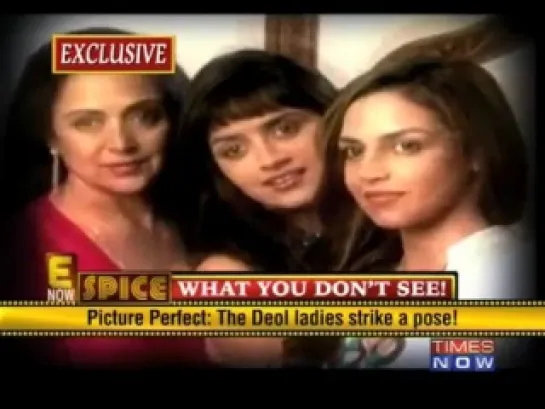 Picture perfect- Deol ladies strike a pose