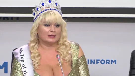 Мила Кузнецова - “Miss Top of the world plus size-2019” підбиття підсумків конкурсу (13 размер, Большие сиськи, Украина)