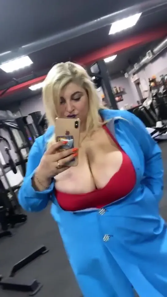 Инна Горячковская (Busty Ukrainian Goddess, PlusSize, Big Tits, Curvy, Фитнес, Сиськи)