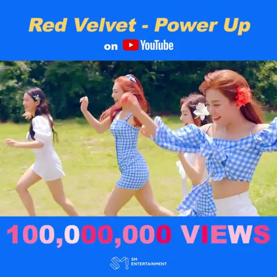 200610 Red Velvet - Power Up 100000000 views