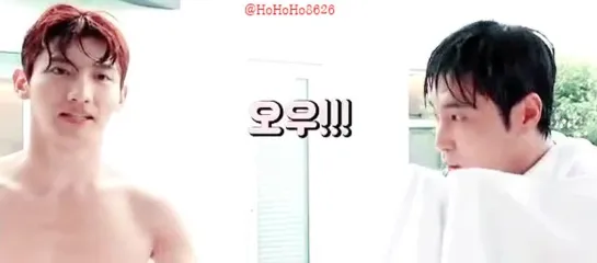 오우! 띠용 장난치는 형아 잘 받아주는 동생ㅋㅋㅋㅋㅋㅋ - 동방신기 LIFE_IS_A_JOURNEY -