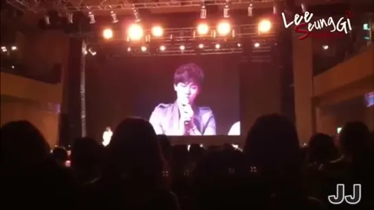 Lee Seung Gi LIVE Show in Taipei (我爱你们＋飞吻)