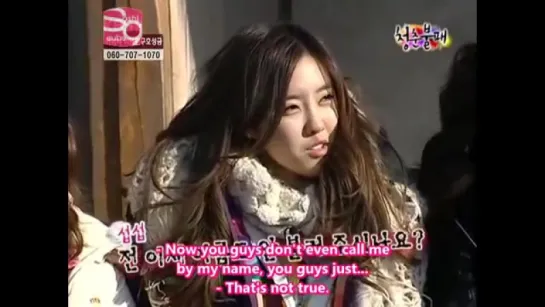 IY Sunbyung moment #7 - Hyomin is a complimentary