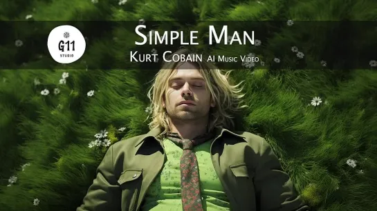 Kurt Cobain - Nirvana - Simple Man -- AI Music Video Cover