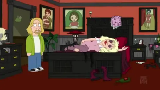 KURT COBAIN & COURTNEY LOVE SPOFF (CLEVELAND SHOW)