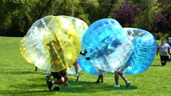 Greatest Game Ever Played – Zorb Soccer with Champion in 4K!