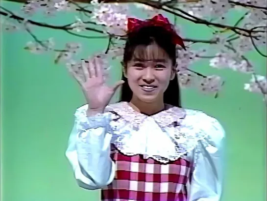 Tomomi Nishimura  西村知美 - サクラが咲いた Sakura has bloomed. 1988 4K AI Upscaling  [4K 60FPS]