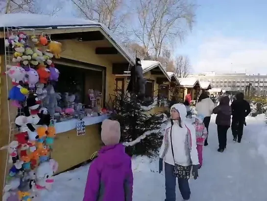 Череповец. Фестиваль ледяных скульптур 2021.