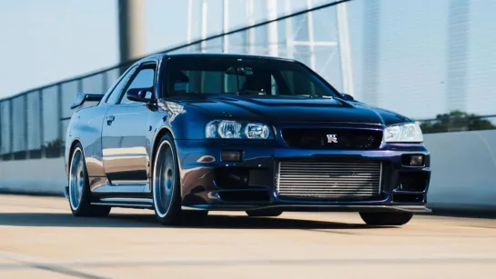 Midnight Purple Top Secret R34 GT-R