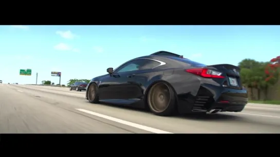 Lexus RC 350 F-Sport | "Black & Bronze" | Vossen VFS-2 Wheels