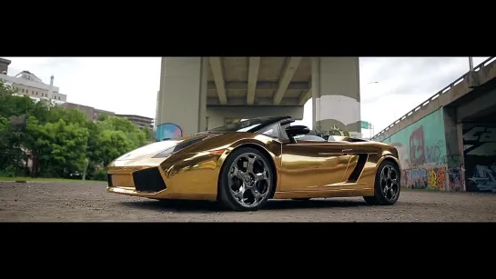 Lamborghini Gallardo GOLD Wrap