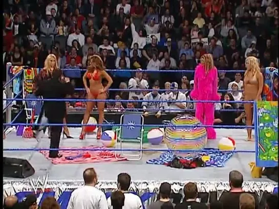 [Wrestling Museum]WWE SmackDown 03.06.2004 - Torrie Wilson, Sable, Dawn Marie Summer Bikini Contest