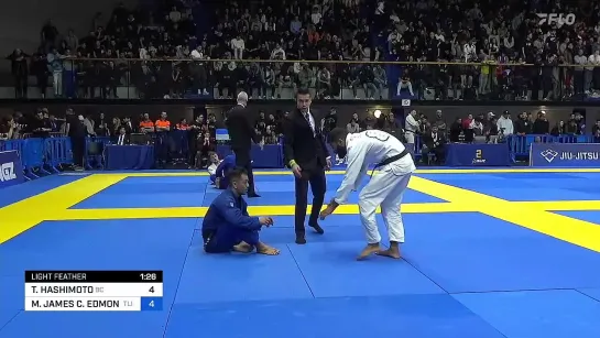 2F TOMOYUKI HASHIMOTO vs MALACHI EDMOND #ibjjfeuro2023