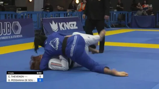 FIN SUPER HEAVYWEIGHT - Gabi Pessanha def Claire France Thevenon #ibjjfeuro2023