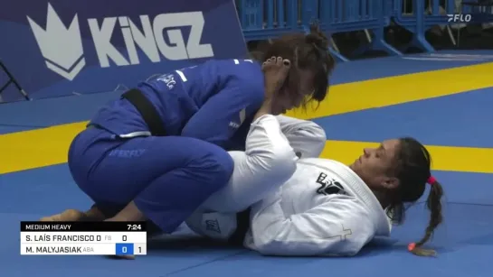 FIN MEDIUM HEAVYWEIGHT - Maria Malyjasiak vs Sabatha Lais #ibjjfeuro2023