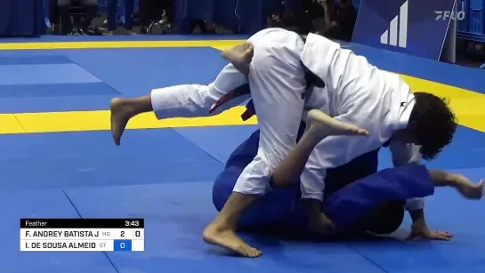 4F FABRICIO ANDREY vs ISRAEL ALMEIDA #IBJJFEURO2023