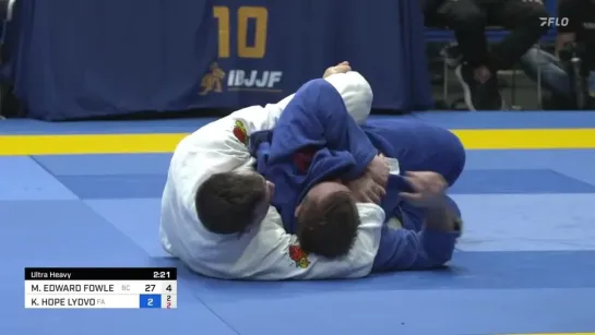 FIN ULTRA HEAVYWEIGHT - Mason Fowler vs Kjetil Hope Lydko #ibjjfeuro2023