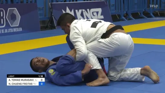 FIN LIGHTWEIGHT - Andy Tomas Murasaki vs Natan Cheung #ibjjfeuro2023