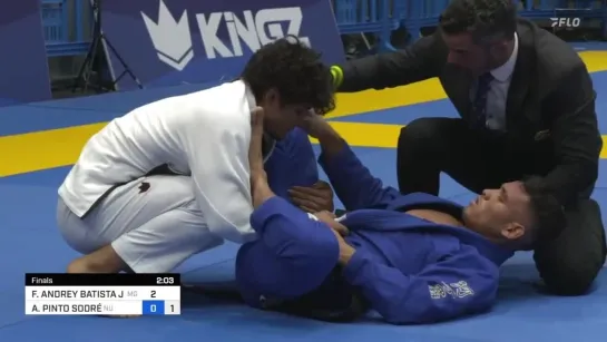 FIN FEATHERWEIGHT - Fabricio Andrey vs Alexssandro Pinto Sodre #ibjjfeuro2023