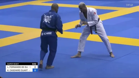 FIN SUPER HEAVYWEIGHT -  Kaynan Duarte vs Luis Oliveira #ibjjfeuro2023