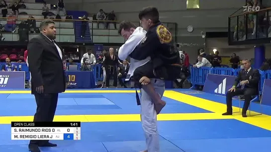 fin openclass - SERGIO RIOS vs MICHAEL LIERA JR.  #IBJJFEURO2023