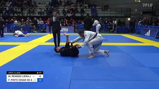 2F openclass - MICHAEL LIERA JR.  vs FREDERICO ALMEIDA #IBJJFEURO2023