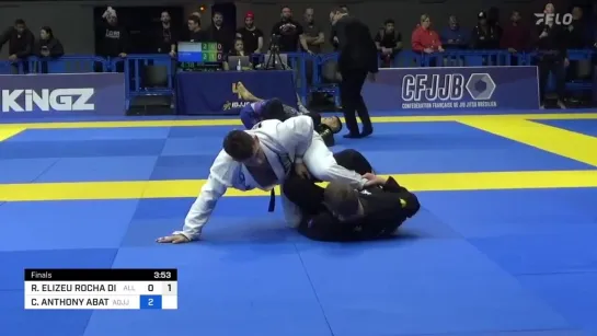 FIN ROMULO DINIZ vs COLE ABATE #IBJJFEURO2023