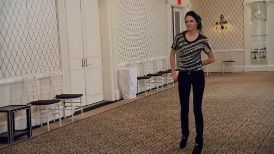 Kim and Kendall Fall Out Over Runway Training - Season 6 - Keeping Up With The Kardashians