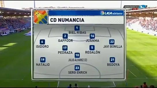 Numancia vs Depor 2013/2014 (1ºParte)