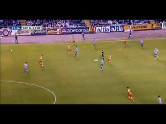 Depor vs Barcelona B 2013/2014 (1ºParte)