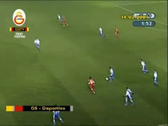 Galatasaray vs Depor 2000/2001