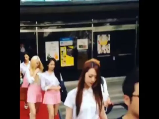 f(x) Leaving Music Bank (140704)