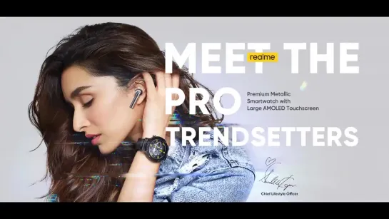 #ShraddhaKapoor new ad #RealMeWatch #btm10 #SKTAA