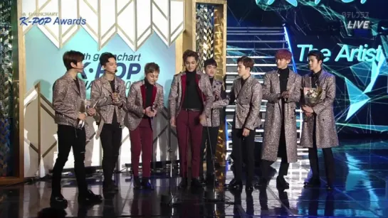 [VIDEO] 160217 EXO full cut @ GAON Chart K-pop Awards