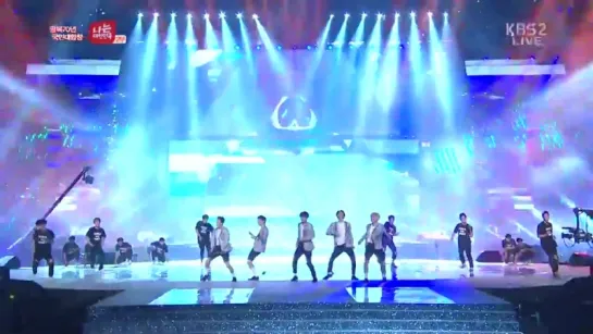 [VIDEO] 150815 EXO Intro + Call Me Baby + GROWL + Love Me Right @ 'I AM KOREA' Concert