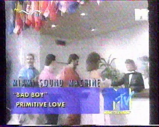 Miami Sound Machine"Bad boys" Myz Tv MTV