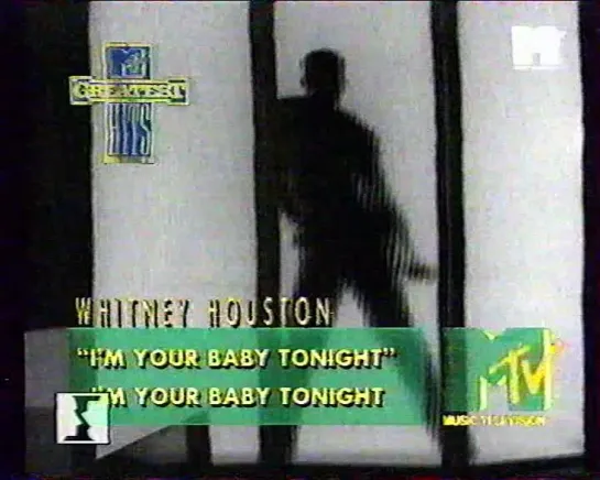 Whitney Houston "I"m your baby tonight" K10 MTV