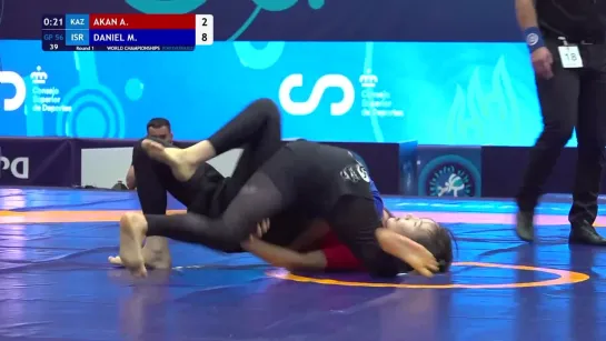 Mat B Часть 1 - Senior World Grappling Championships 2022 | Oct 12