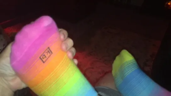 Playing With Girlfriends Feet