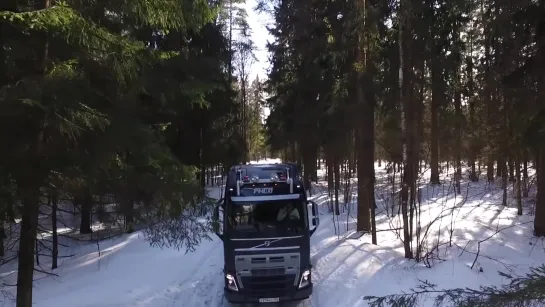 тест-драйв VOLVO FH16 750 Л.С.!!! САМЫЙ МОЩНЫЙ В ЕВРОПЕ