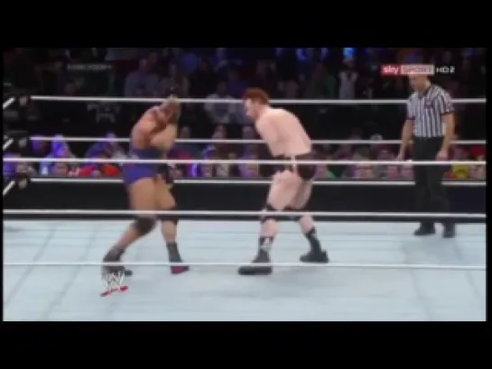 Ryback vs. Sheamus