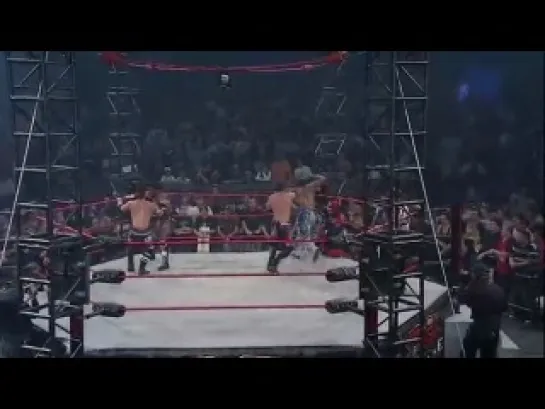 TNA Destination X 09 - Suicide vs Shelley vs Sabin vs Consequences Creed vs Jay Lethal (Ultimate X TNA X-Divis