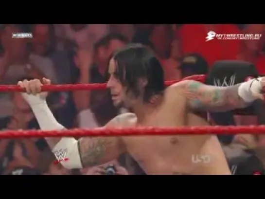 Monday Night Raw 01.08.08 - CM Punk vs JBL vs Batista vs Kane - Battle Royal